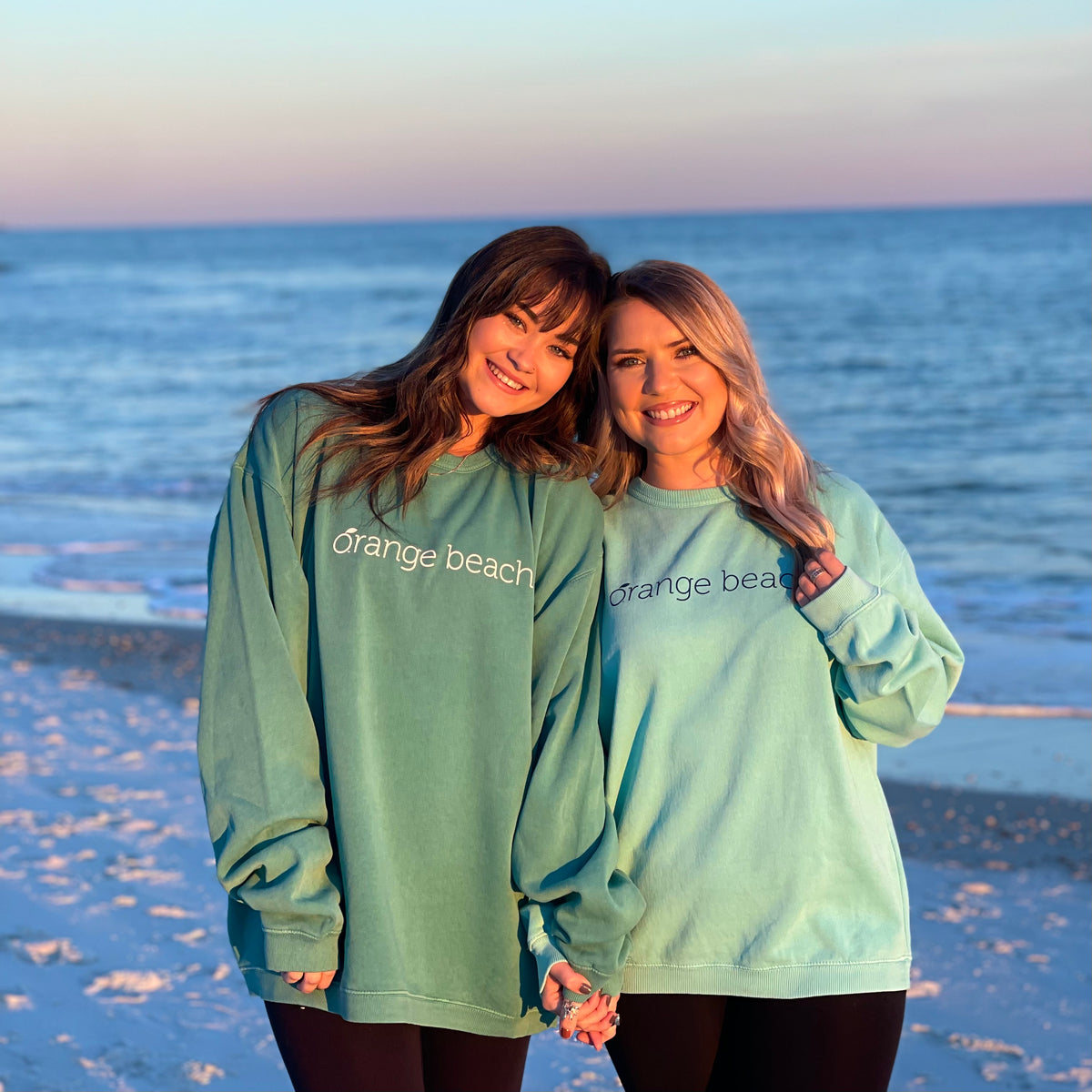 Beach crew top neck sweatshirt