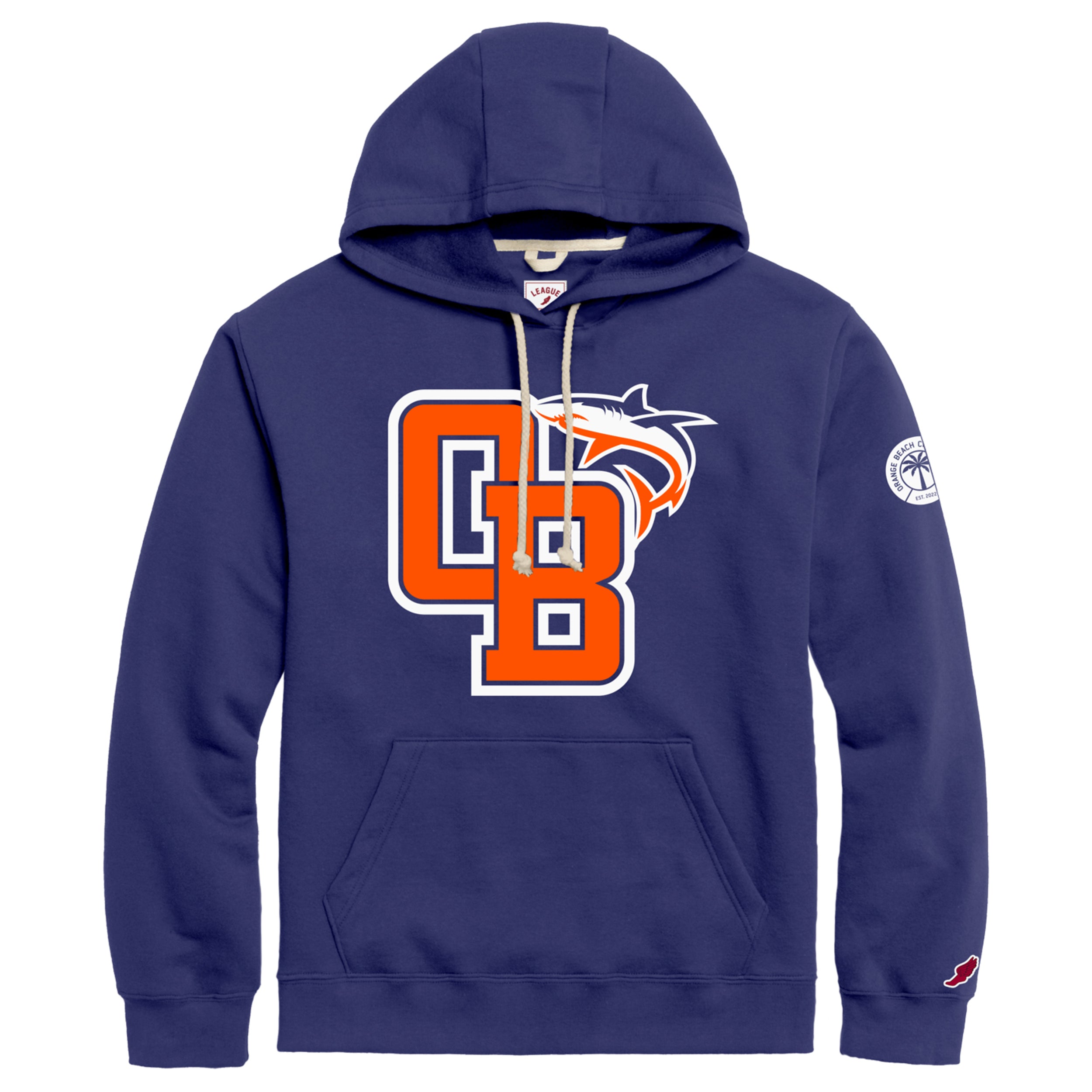 Orange Beach Mako Essential Fleece Hoodie – The Orange Beach Store